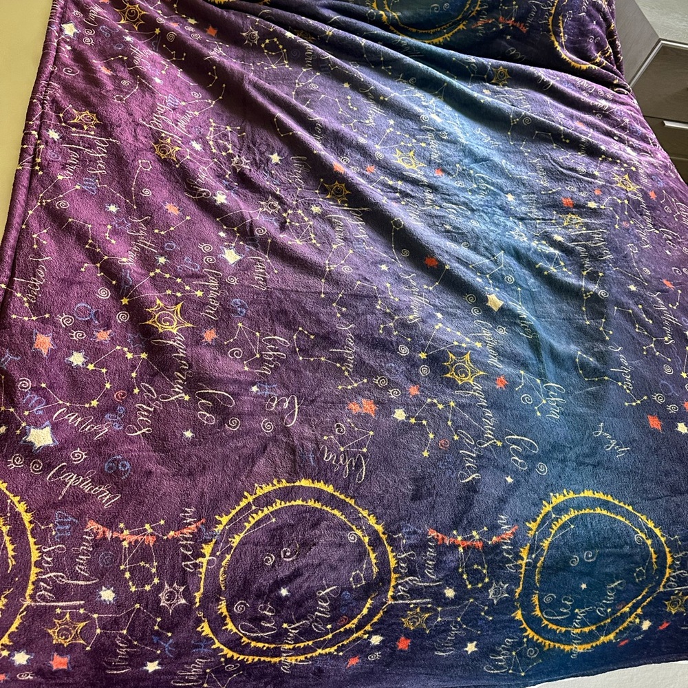 Johnny Was Multicolor Floral Blanket - Picture 2 of 6